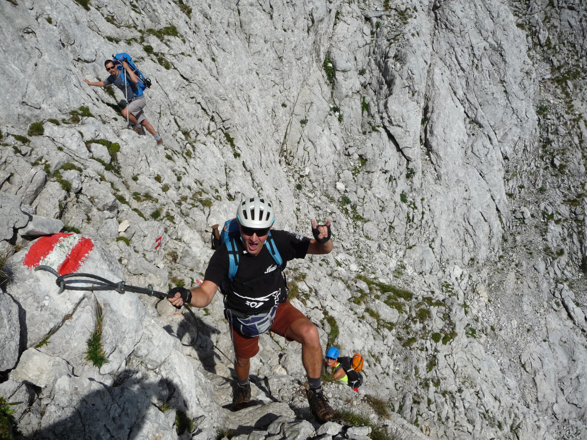 Az osztrák Hochtor-csúcs (2369 m) meghódítás
