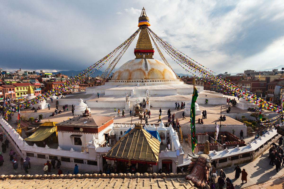 Boudhanath sztúpa, Nepál legnagyobb sztúpája